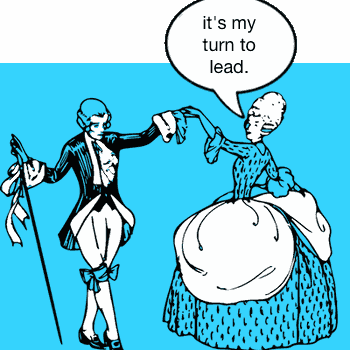 It's my turn to lead