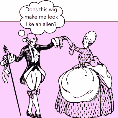 does this wig make me look like an alien?